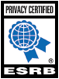 privacy certificated esrb.org logo